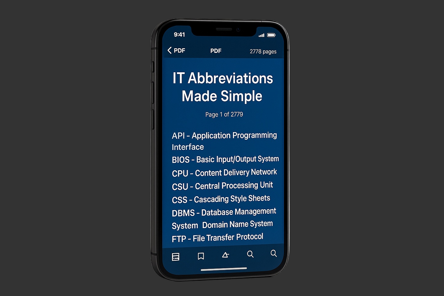 IT Abbreviations Made Simple – digital reference book by T-Dex1”