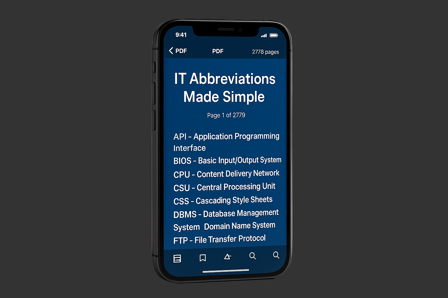 IT Abbreviations Made Simple – digital reference book by T-Dex1”